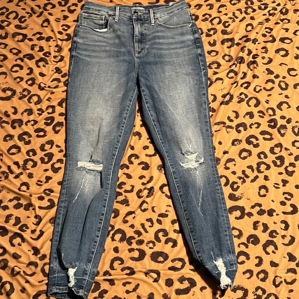 Good American jeans size 8 never worn